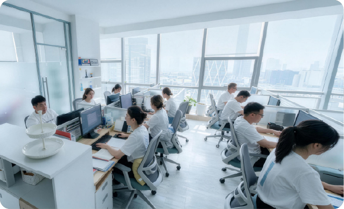 WERAINBOW design and product team working together