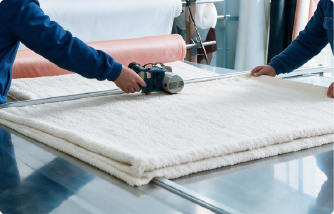Precision fabric cutting